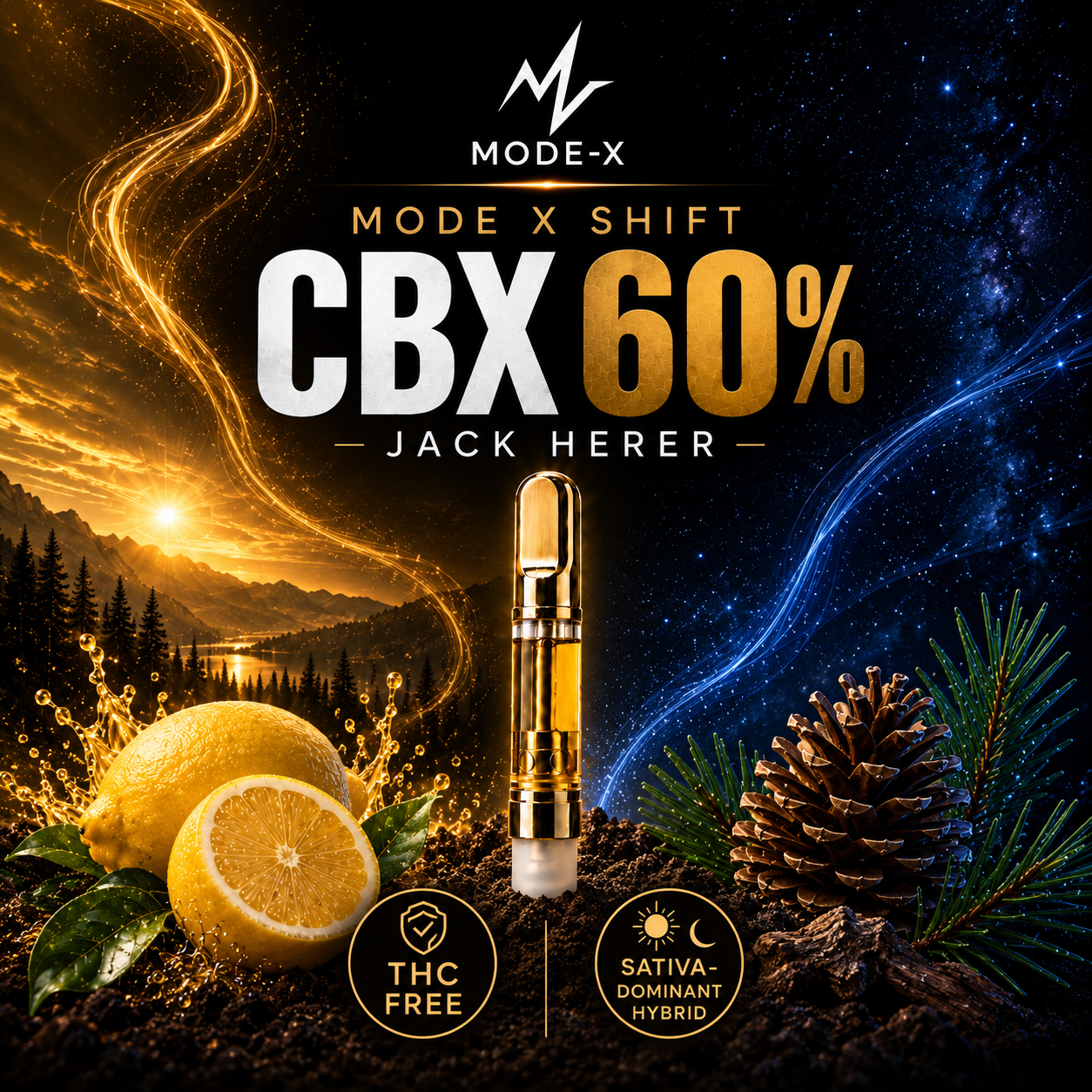 MODE X SHIFT JACK HERER CBX 60%